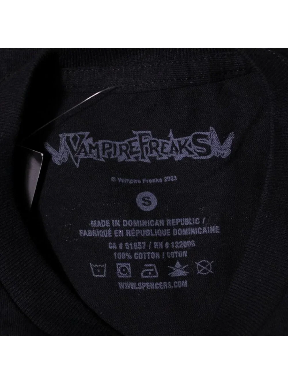 VampireFreaks Zombiestein Zombie Graphic Tee Black Size S